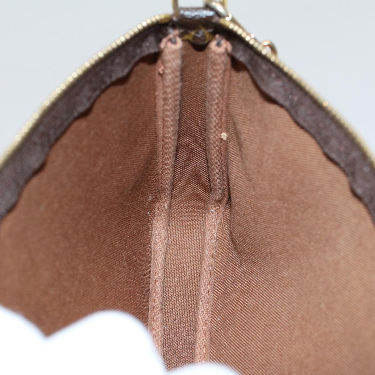 LOUIS VUITTON Monogram Pochette Accessoires Pouch M51980 LV am5109