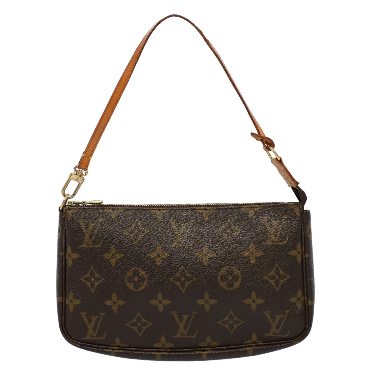 LOUIS VUITTON Monogram Pochette Accessoires Pouch M51980 LV am5109