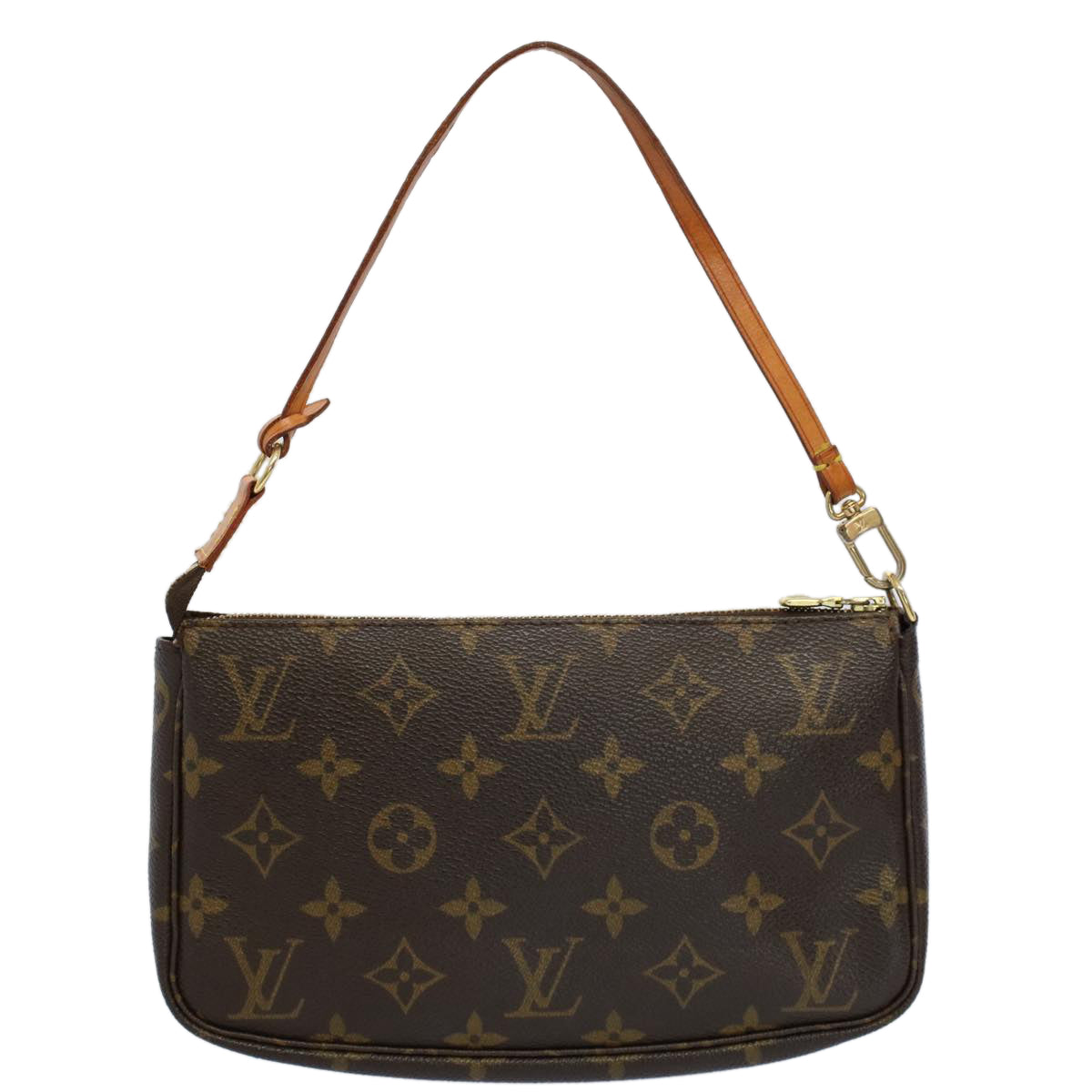 LOUIS VUITTON Monogram Pochette Accessoires Pouch M51980 LV am5109