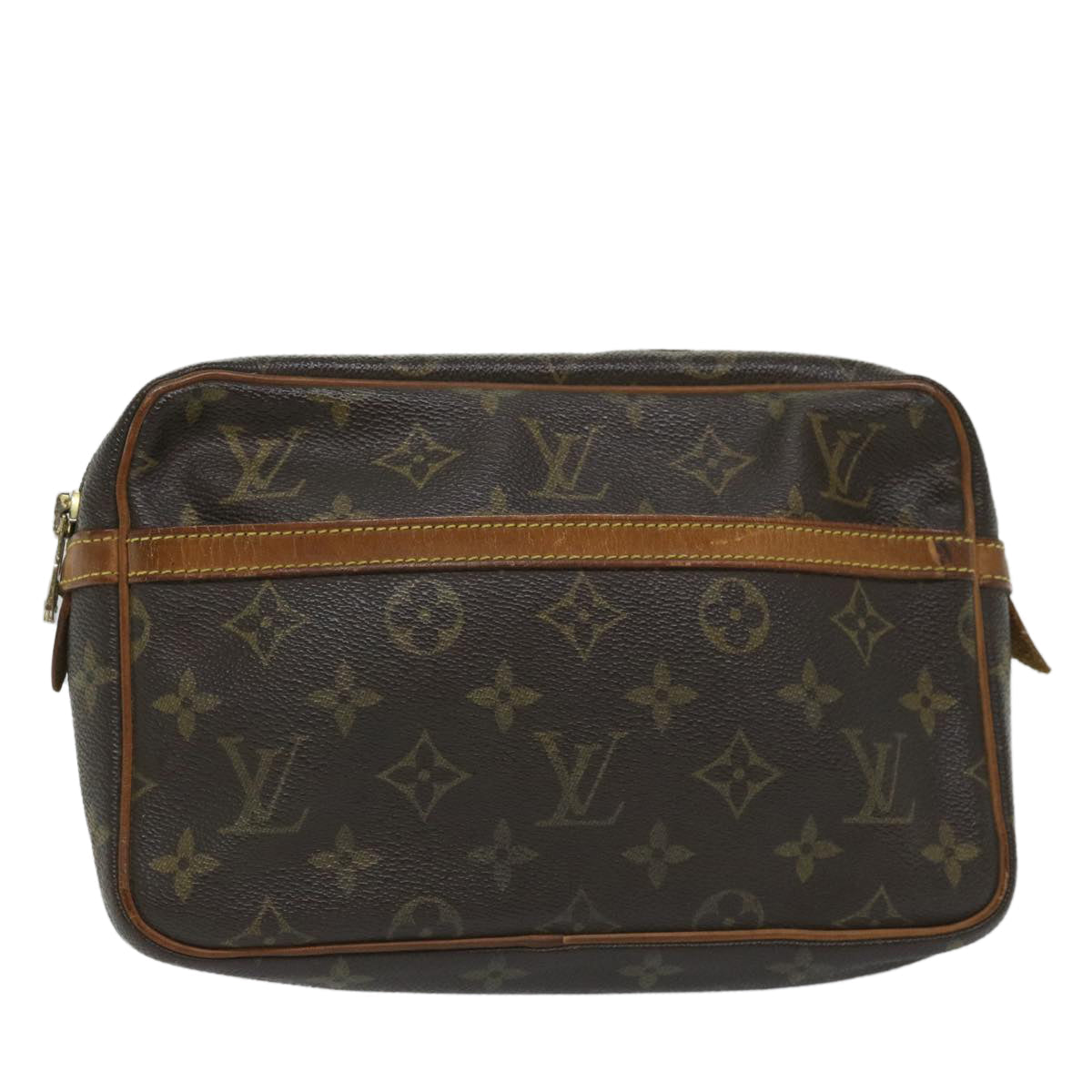 LOUIS VUITTON Monogram Compiegne 23 Clutch Bag M51847 LV am5110