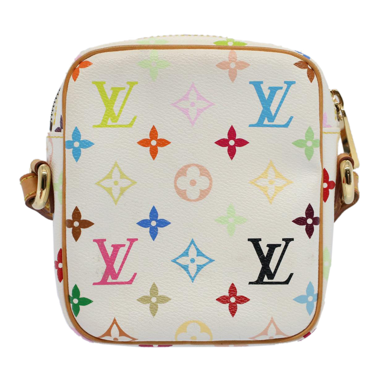 LOUIS VUITTON Monogram Multicolor lift Shoulder Bag White M40055 LV am5111