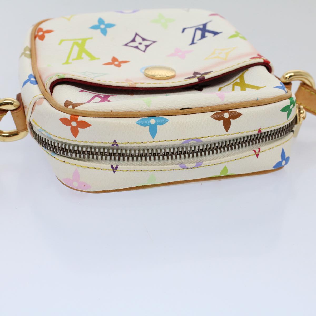 LOUIS VUITTON Monogram Multicolor lift Shoulder Bag White M40055 LV am5111