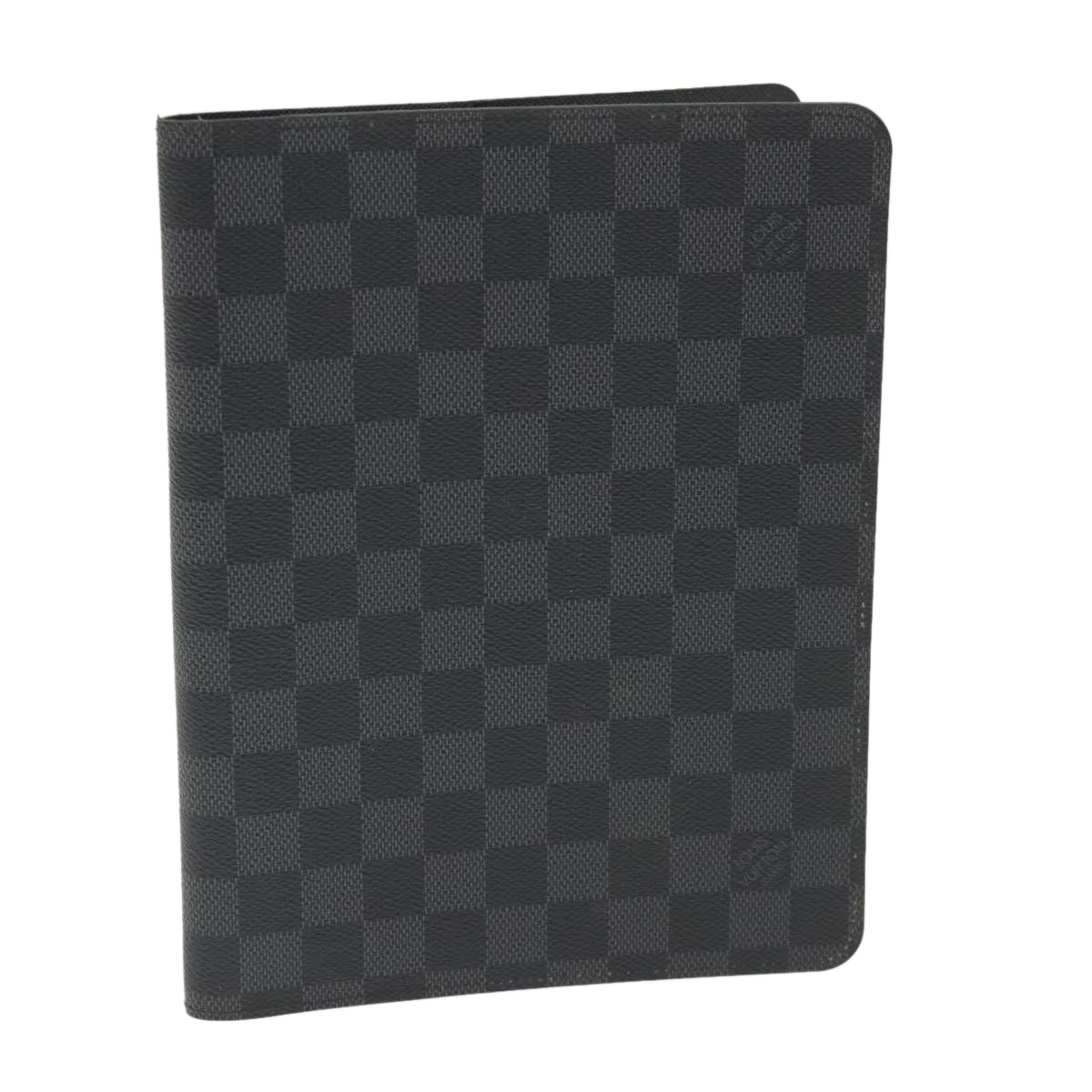LOUIS VUITTON Damier Graphite Agenda Bureau Note Cover R20974 LV am5138