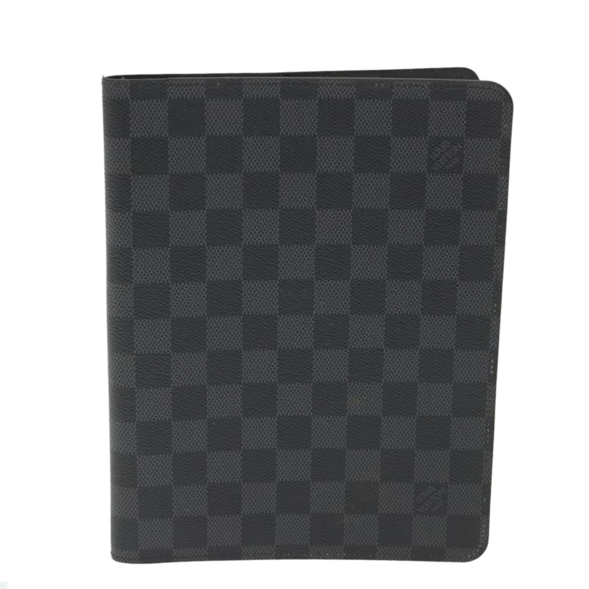 LOUIS VUITTON Damier Graphite Agenda Bureau Note Cover R20974 LV am5138