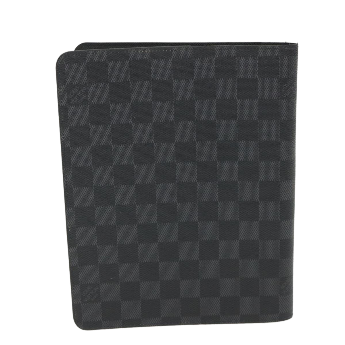 LOUIS VUITTON Damier Graphite Agenda Bureau Note Cover R20974 LV am5138