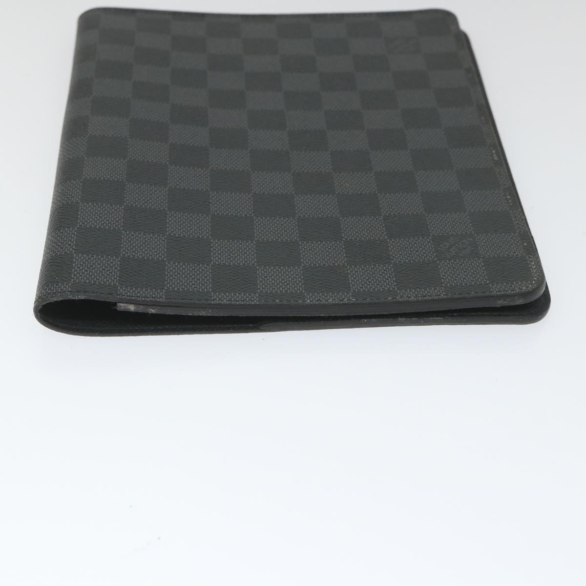 LOUIS VUITTON Damier Graphite Agenda Bureau Note Cover R20974 LV am5138