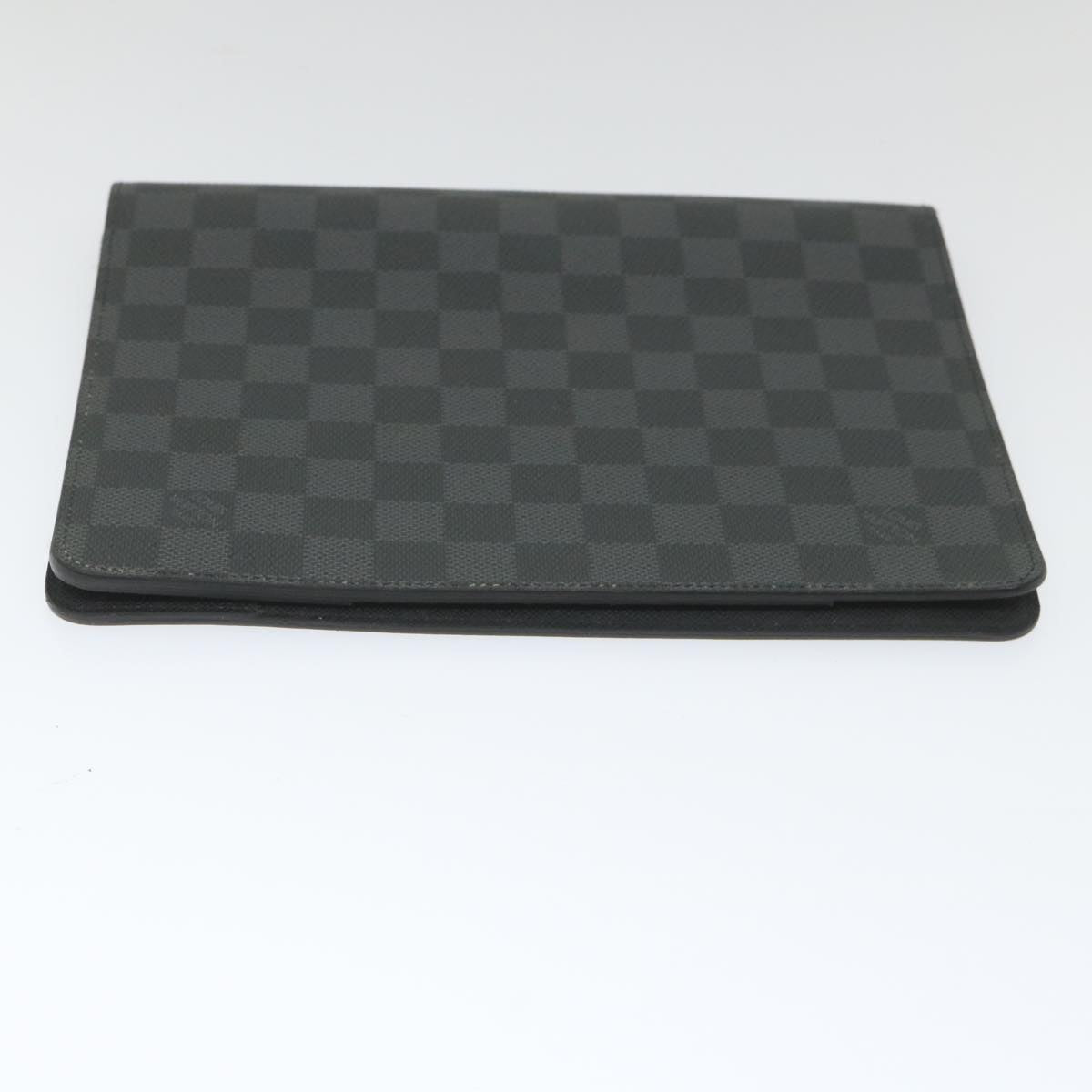 LOUIS VUITTON Damier Graphite Agenda Bureau Note Cover R20974 LV am5138