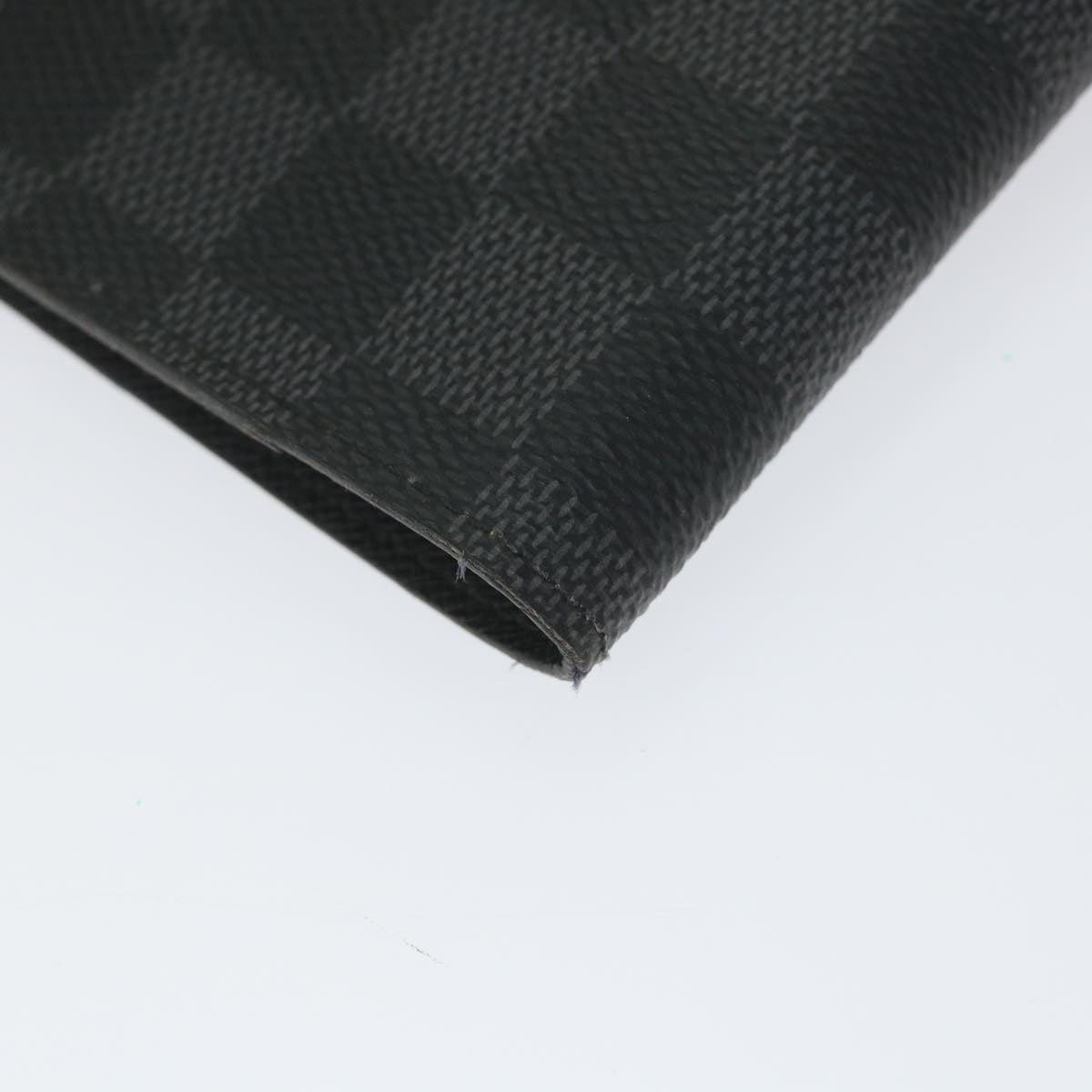 LOUIS VUITTON Damier Graphite Agenda Bureau Note Cover R20974 LV am5138