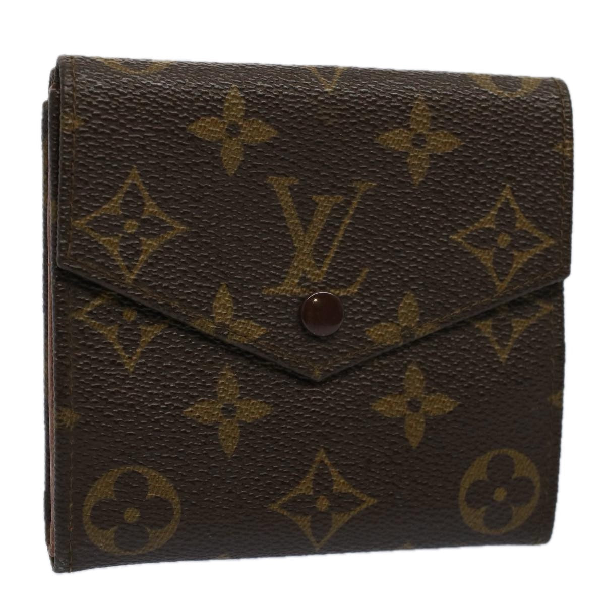 LOUIS VUITTON Monogram Porte Monnaie Bier Cartes Crdit Wallet M61652 am5147