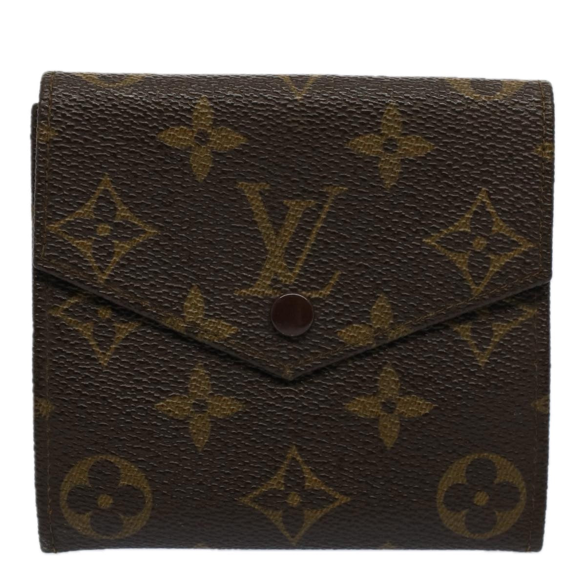 LOUIS VUITTON Monogram Porte Monnaie Bier Cartes Crdit Wallet M61652 am5147
