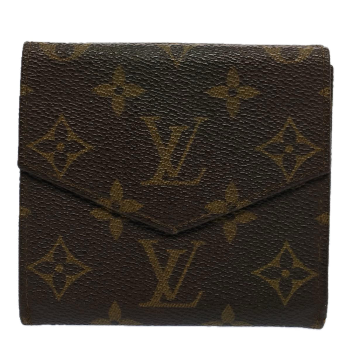 LOUIS VUITTON Monogram Porte Monnaie Bier Cartes Crdit Wallet M61652 am5147