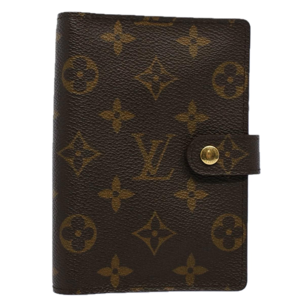 LOUIS VUITTON Monogram Agenda PM Day Planner Cover R20005 LV am5149