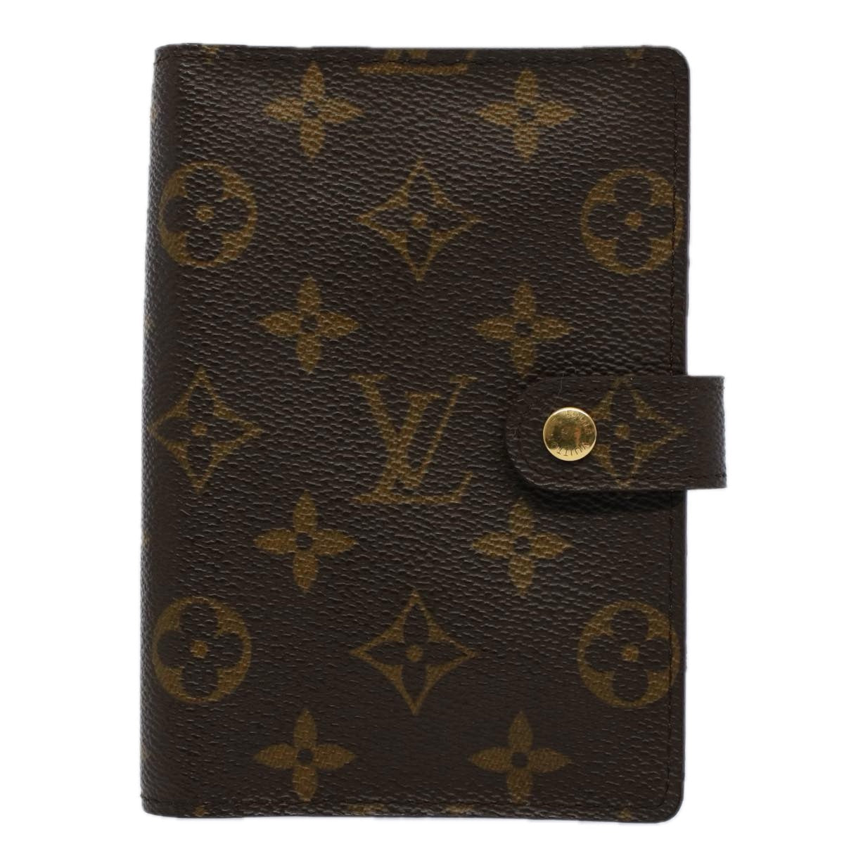 LOUIS VUITTON Monogram Agenda PM Day Planner Cover R20005 LV am5149