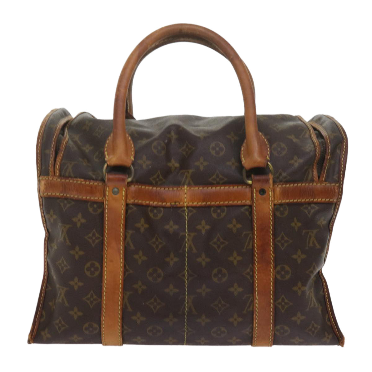 LOUIS VUITTON Monogram Sac Shan 40 Pet Carry Vintage M42024 LV am5259