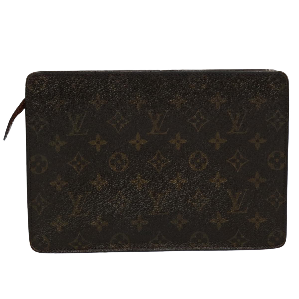 LOUIS VUITTON Monogram Pochette Homme Clutch Bag M51795 LV am5359
