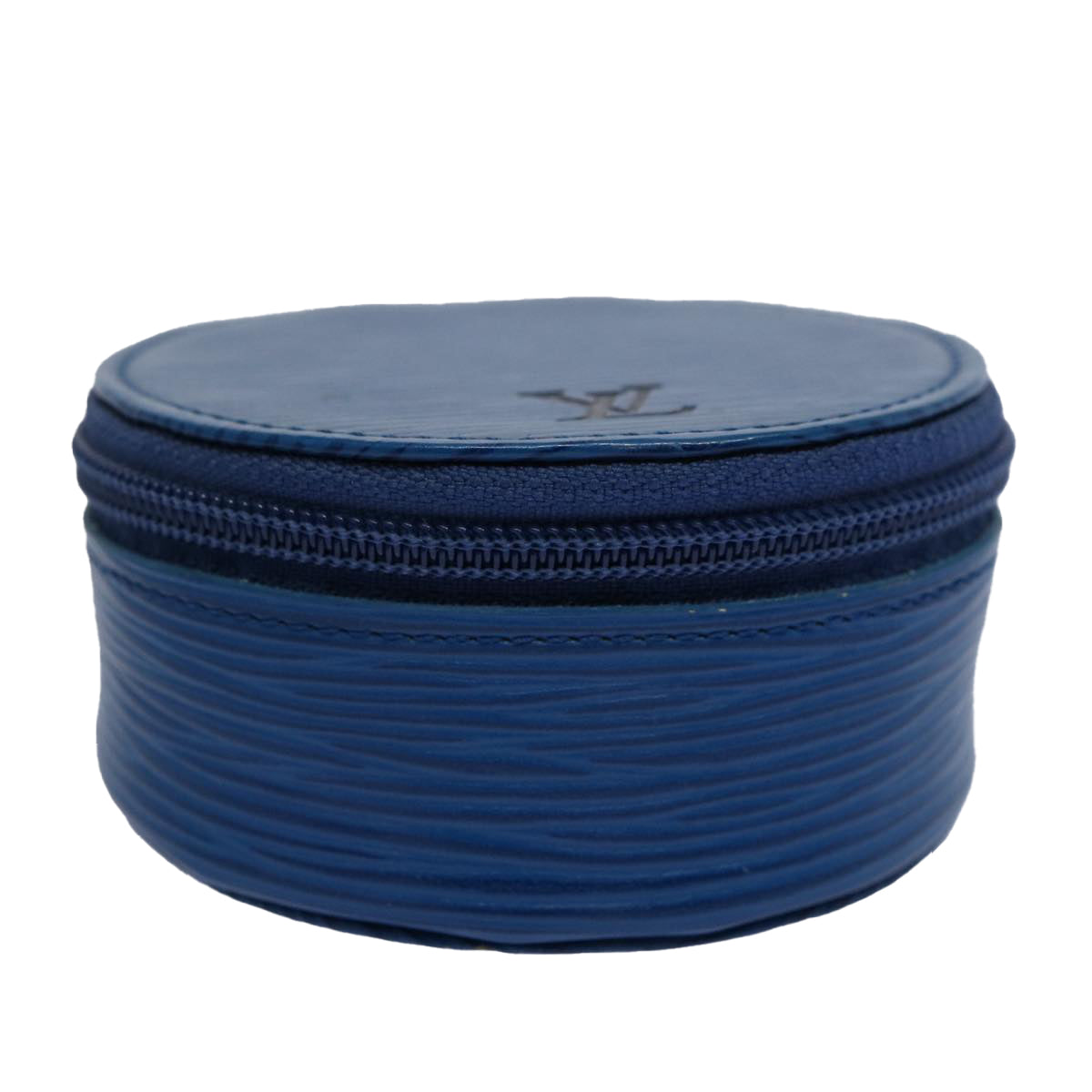 LOUIS VUITTON Epi Ecrin Bijou 8 Jewelry Box Blue M48215 LV am5366