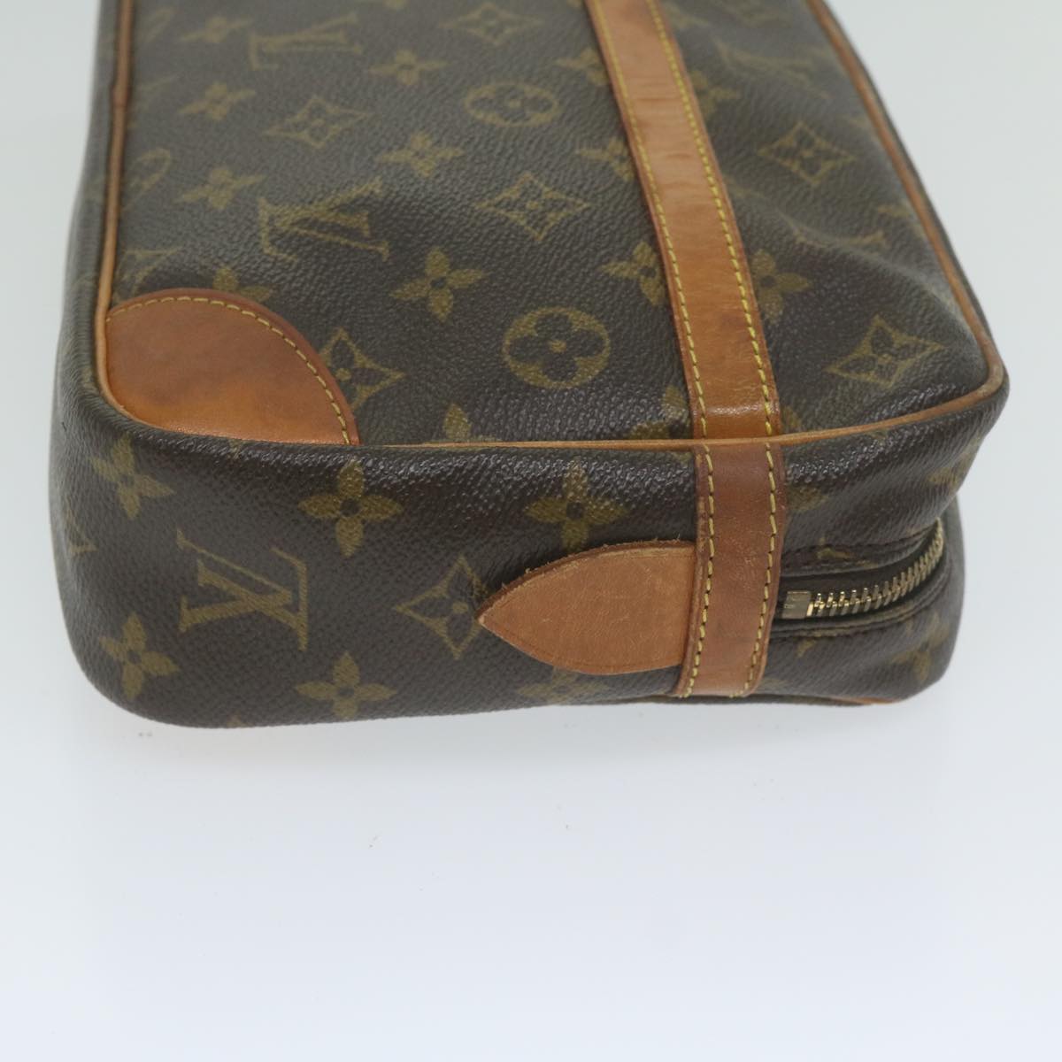 LOUIS VUITTON Monogram Compiegne 28 Clutch Bag M51845 LV am5399