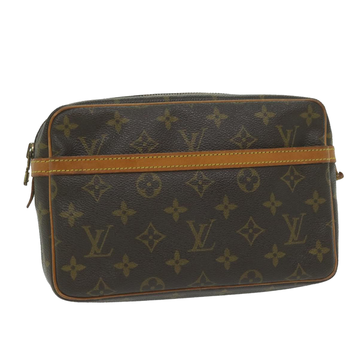LOUIS VUITTON Monogram Compiegne 23 Clutch Bag M51847 LV am5401
