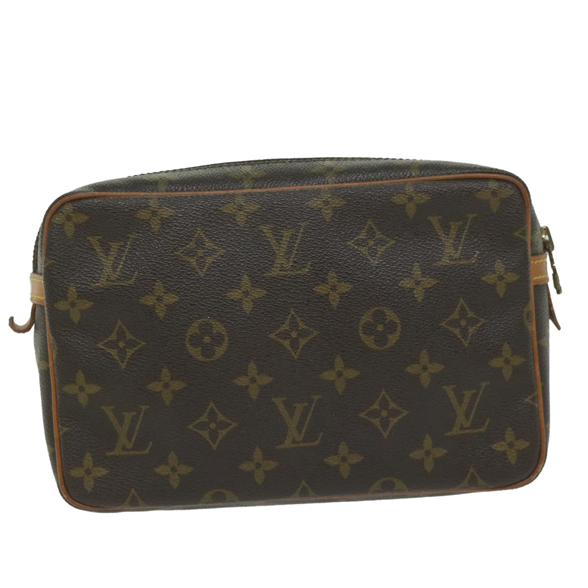 LOUIS VUITTON Monogram Compiegne 23 Clutch Bag M51847 LV am5401