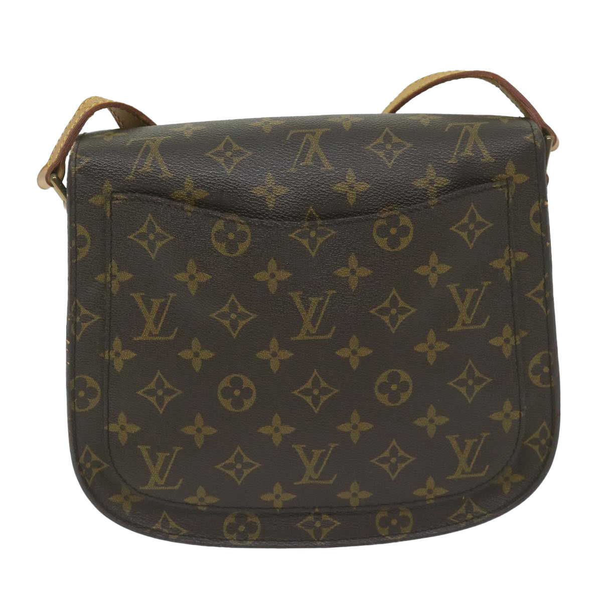 LOUIS VUITTON Monogram Saint Cloud GM Shoulder Bag M51242 LV am5402