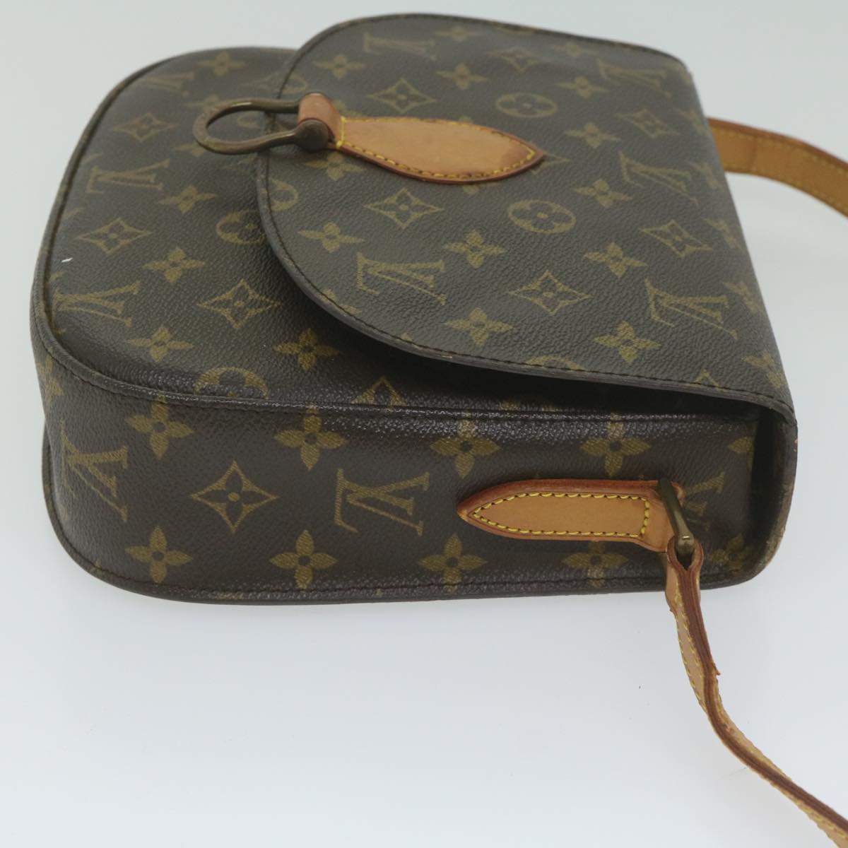 LOUIS VUITTON Monogram Saint Cloud GM Shoulder Bag M51242 LV am5402