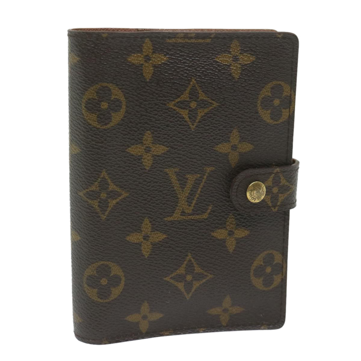 LOUIS VUITTON Monogram Agenda PM Day Planner Cover R20005 LV am5408