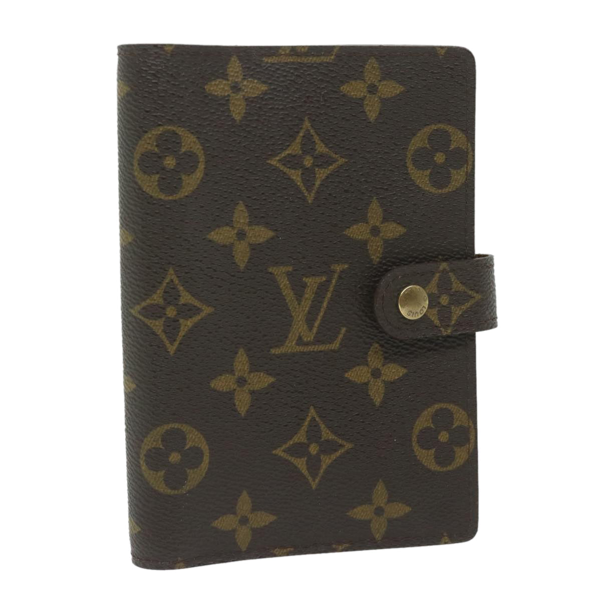 LOUIS VUITTON Monogram Agenda PM Day Planner Cover R20005 LV am5409