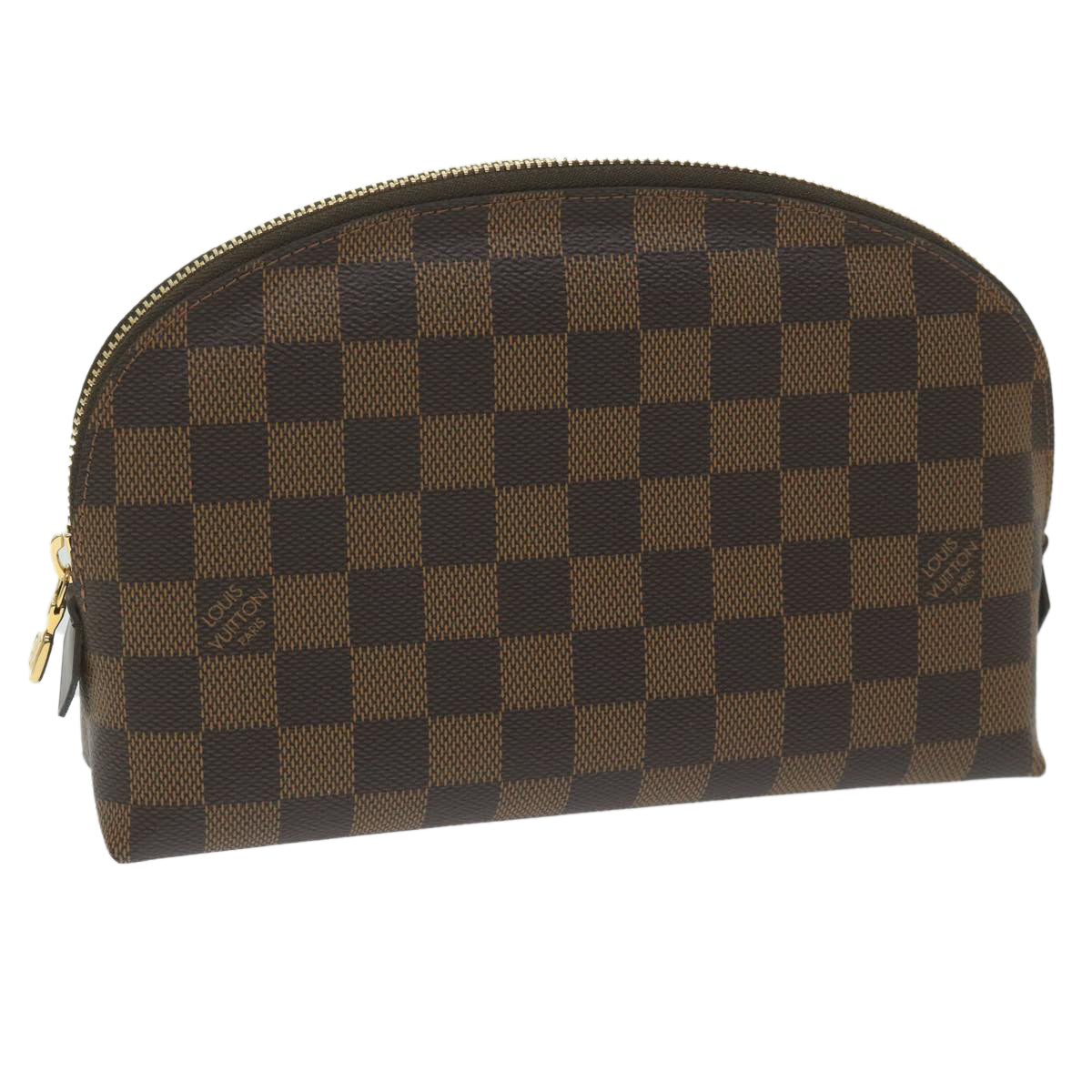 LOUIS VUITTON Damier Ebene Pochette Cosmetic GM Pouch N23345 LV am5412