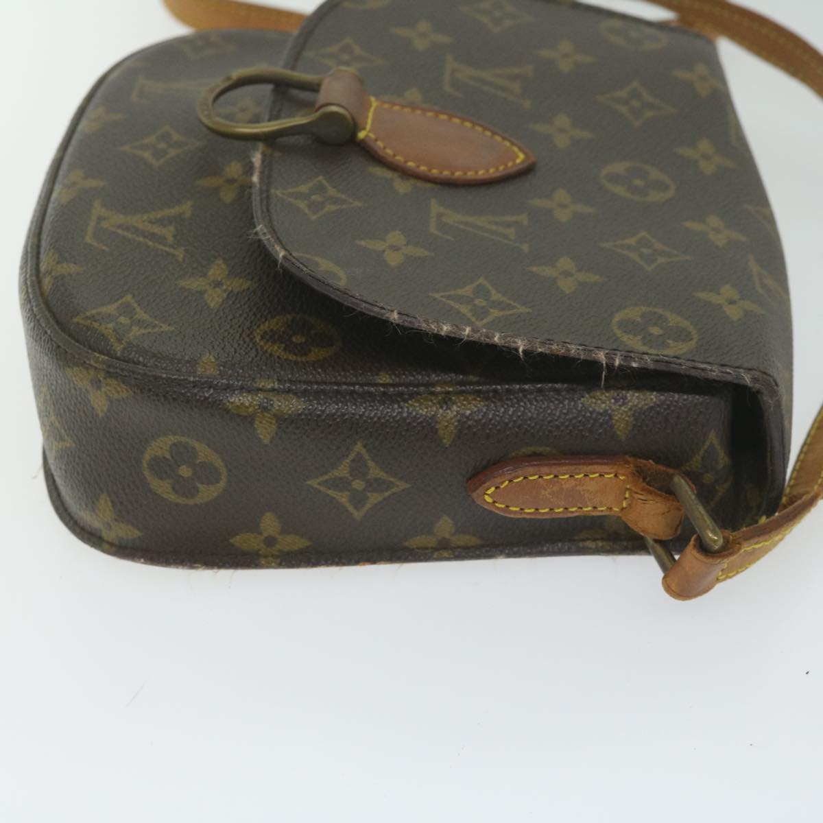 LOUIS VUITTON Monogram Saint Cloud MM Shoulder Bag M51243 LV am5427