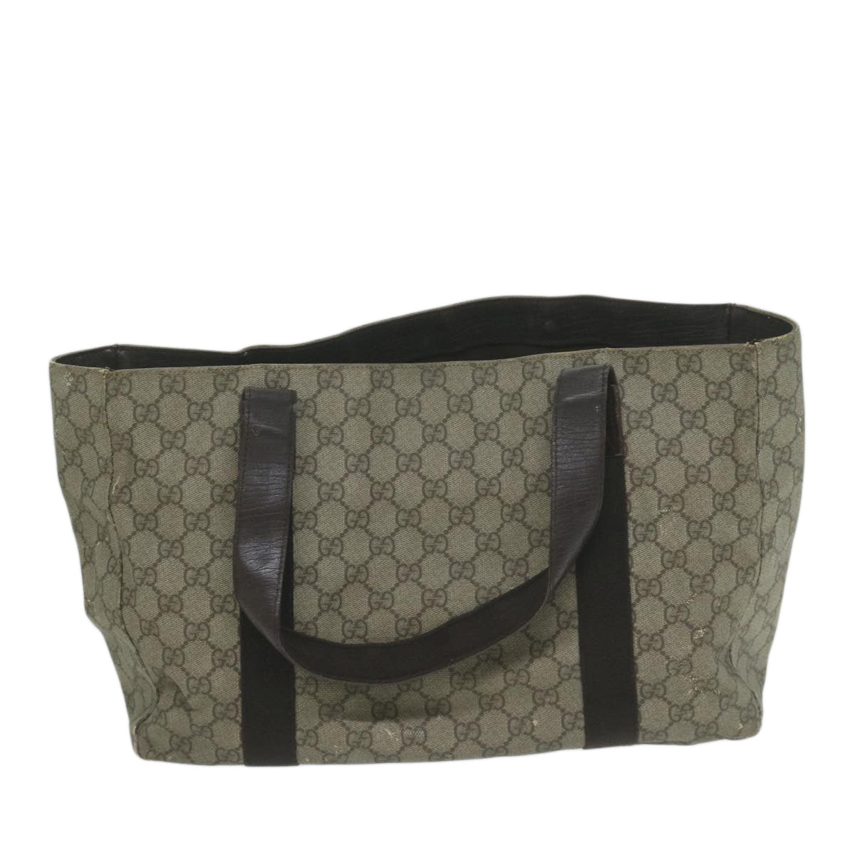 GUCCI GG Canvas Web Sherry Line Shoulder Bag Coated Canvas 3Set  am5453
