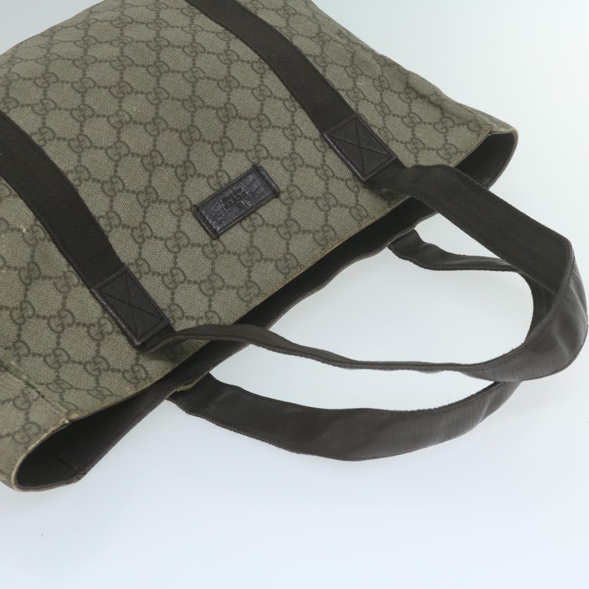 GUCCI GG Canvas Web Sherry Line Shoulder Bag Coated Canvas 3Set  am5453