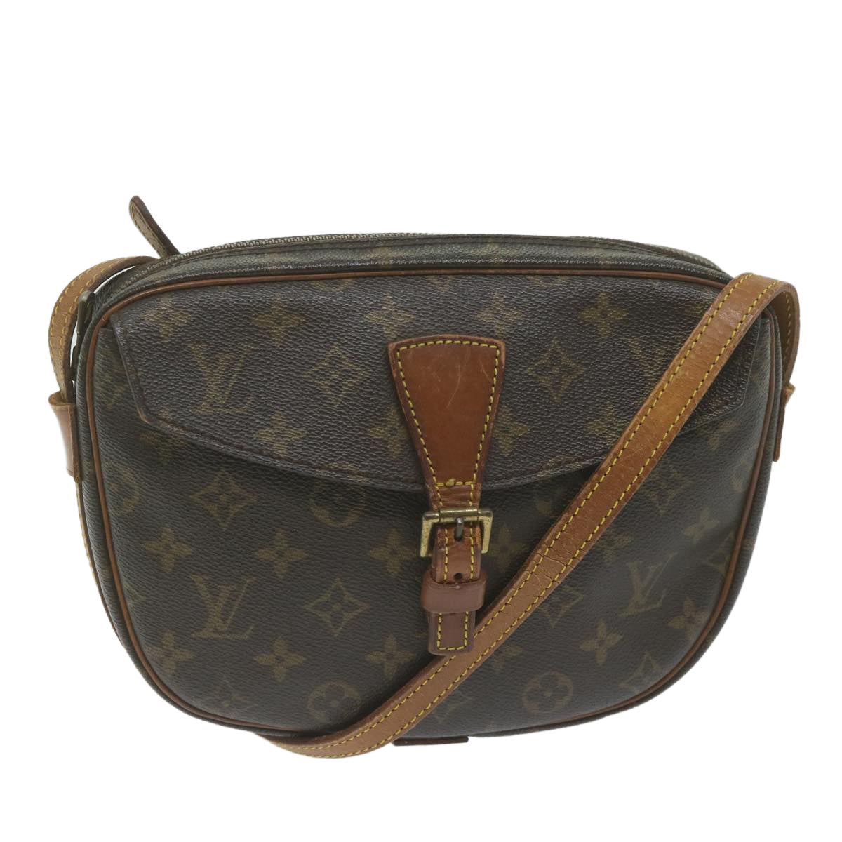 LOUIS VUITTON Monogram Jeune Fille MM Shoulder Bag M51226 LV am5466