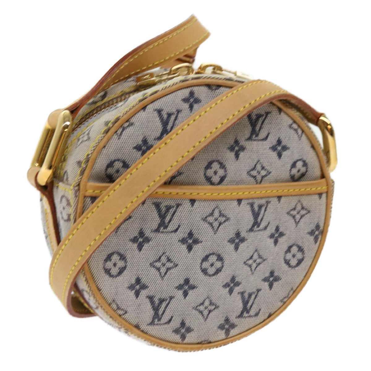 LOUIS VUITTON Monogram Mini Jeanne PM Shoulder Bag Blue M92001 LV am5480
