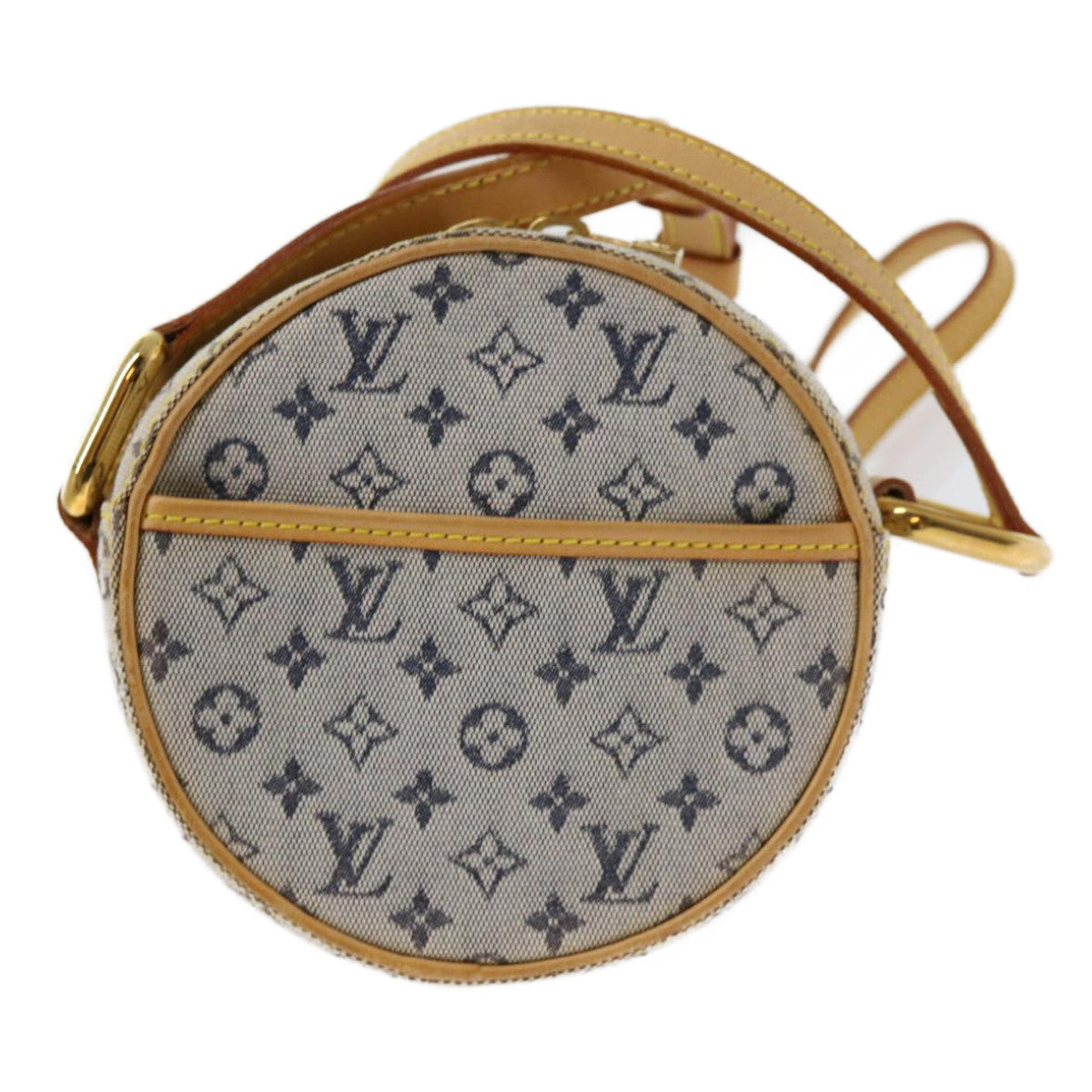 LOUIS VUITTON Monogram Mini Jeanne PM Shoulder Bag Blue M92001 LV am5480