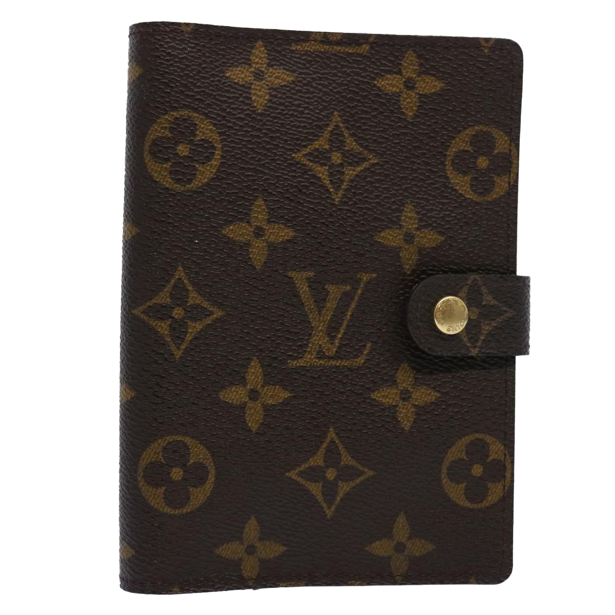 LOUIS VUITTON Monogram Agenda PM Day Planner Cover R20005 LV am5496