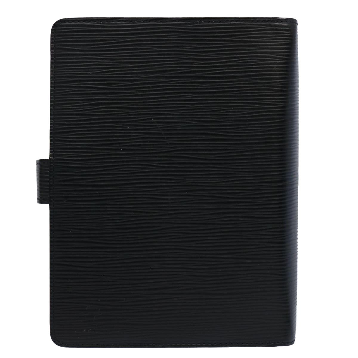 LOUIS VUITTON Epi Agenda MM Day Planner Cover Black R20042 LV am5499
