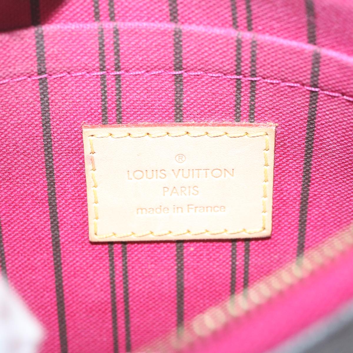 LOUIS VUITTON Monogram Neverfull PM Pouch LV am5578