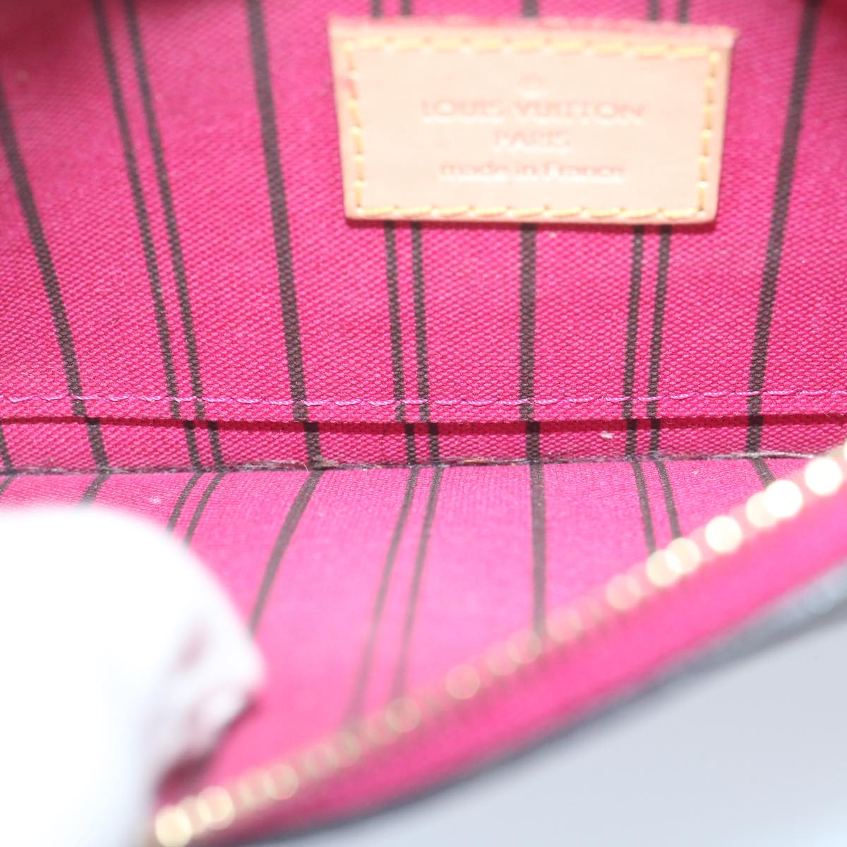 LOUIS VUITTON Monogram Neverfull PM Pouch LV am5578