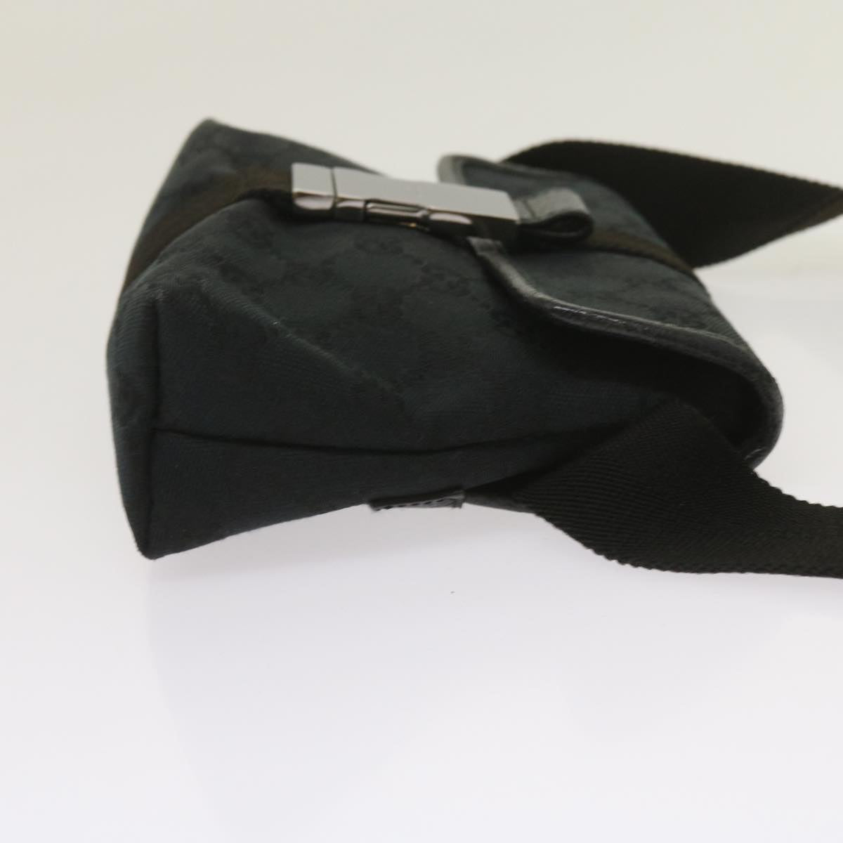 GUCCI GG Canvas Waist bag Black 131236  am5634