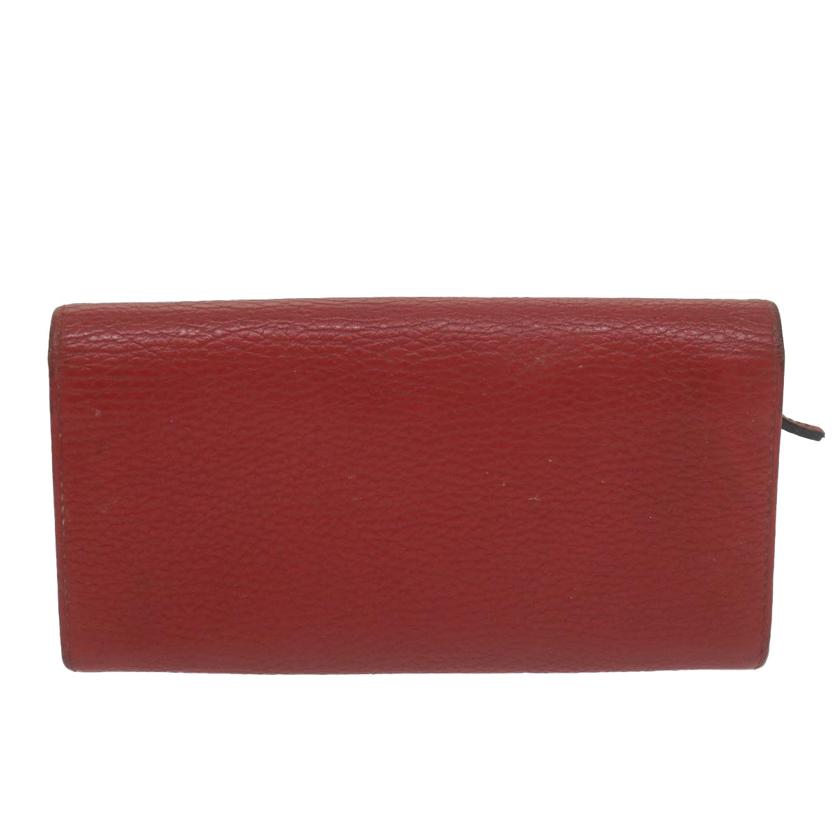 GUCCI Swing Wallet Leather Red 354498  am5642