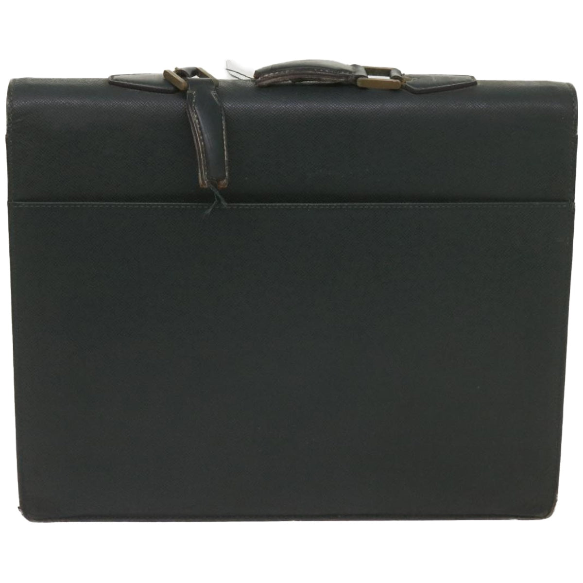 LOUIS VUITTON Taiga Leather Clutch Bag Hand Bag 2Set Green LV am5763