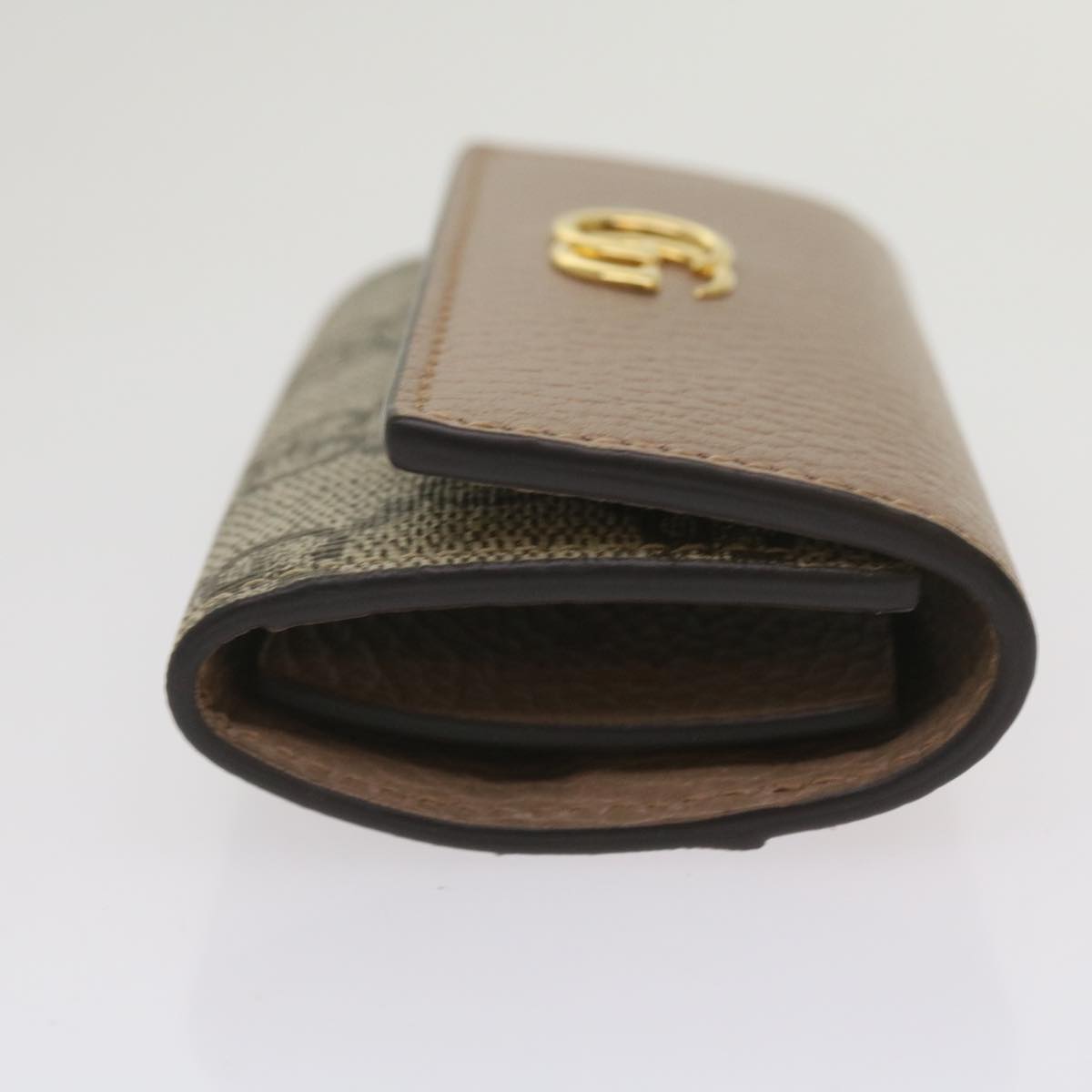GUCCI GG Marmont Key Case Beige 456118  am5771