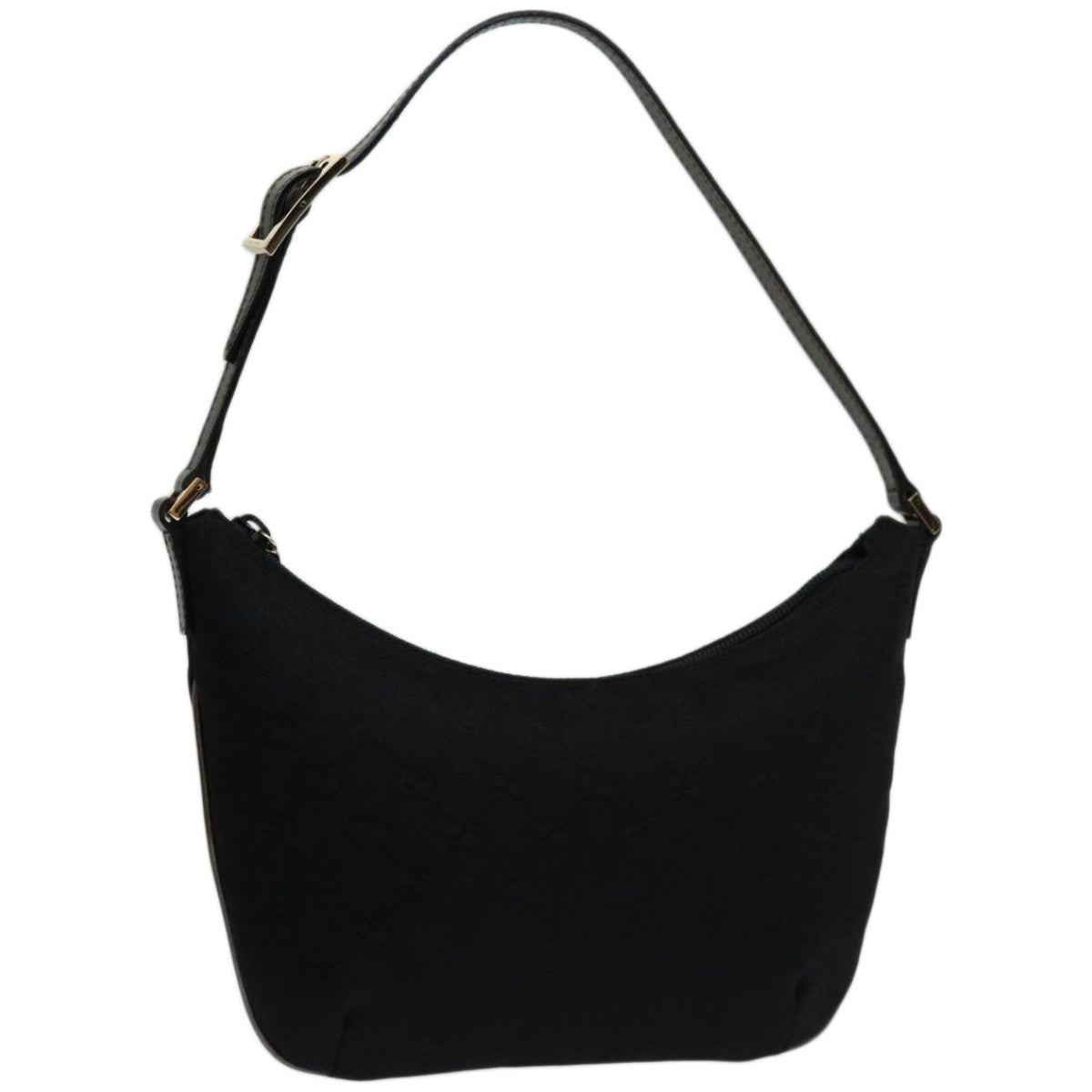 GUCCI GG Canvas Shoulder Bag Black 005 0813  am5789