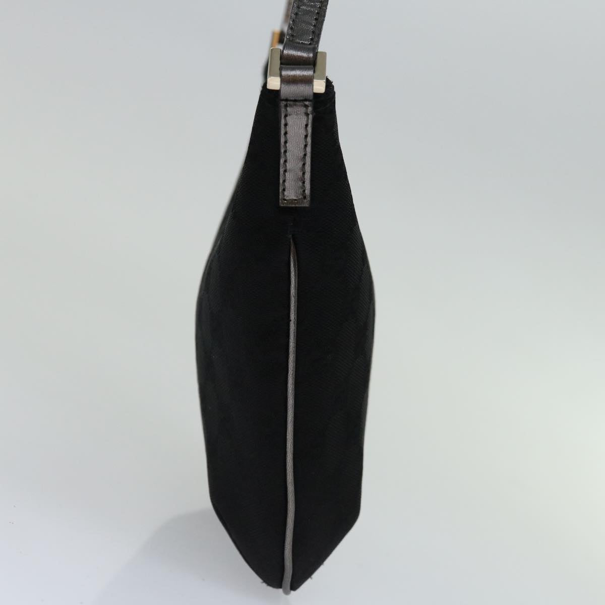 GUCCI GG Canvas Shoulder Bag Black 005 0813  am5789