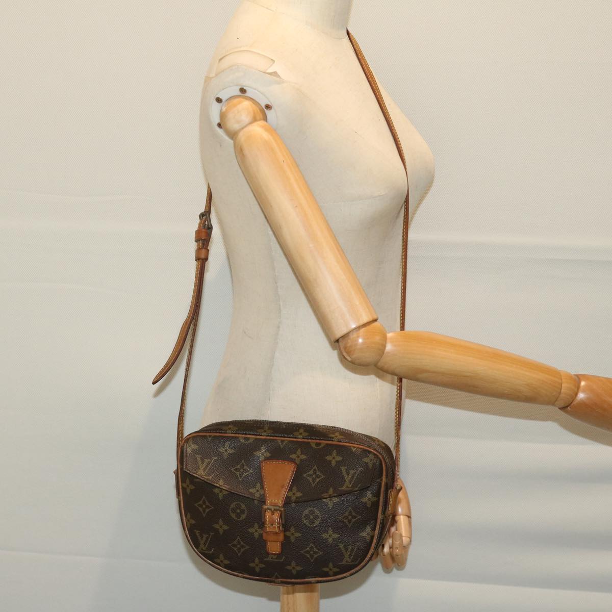 LOUIS VUITTON Monogram Jeune Fille PM Shoulder Bag M51227 LV am5804