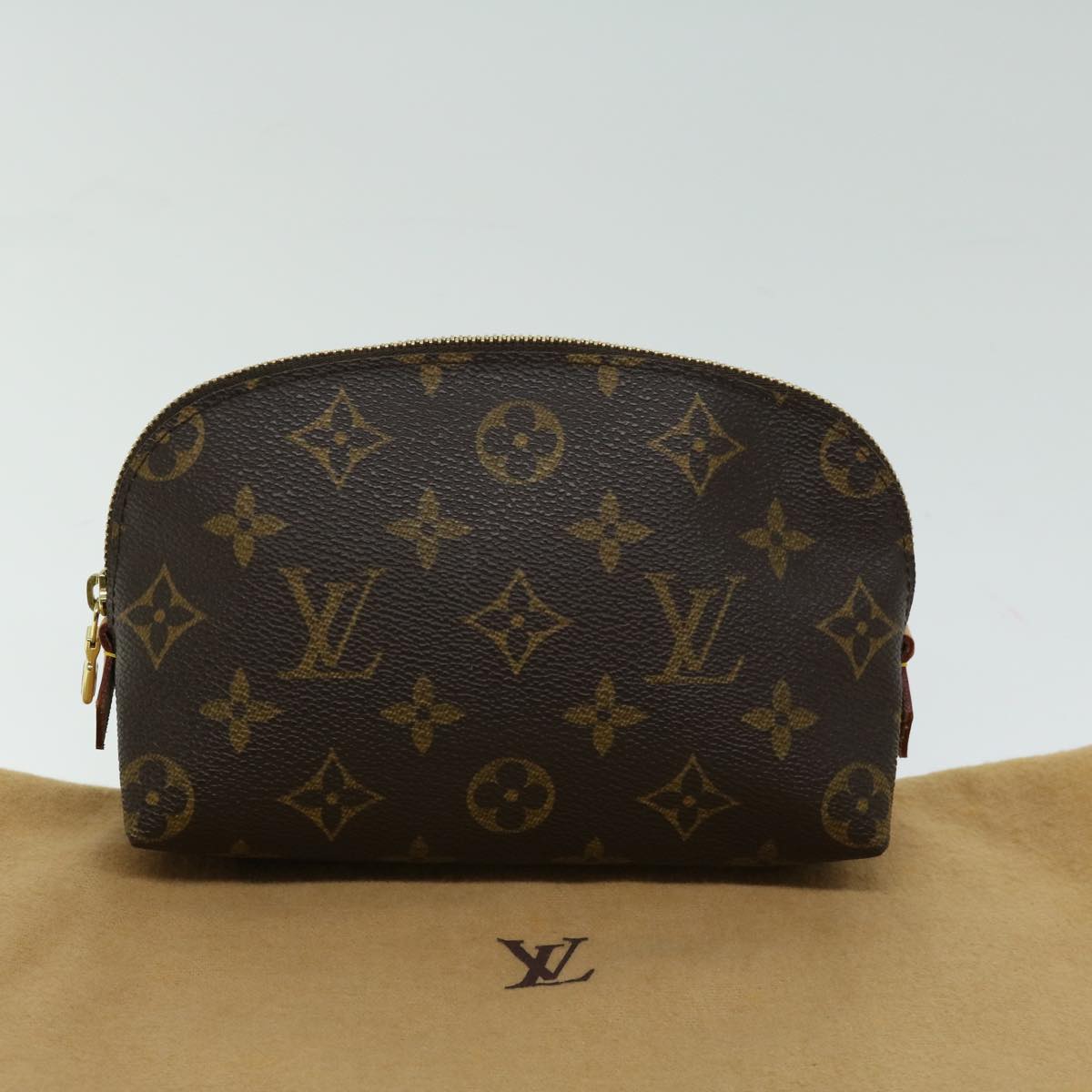 LOUIS VUITTON Monogram Pochette Cosmetic PM Cosmetic Pouch M47515 am5831A