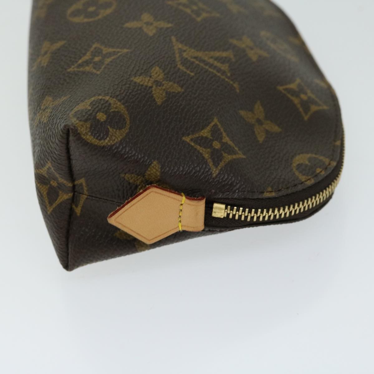 LOUIS VUITTON Monogram Pochette Cosmetic PM Cosmetic Pouch M47515 am5831A