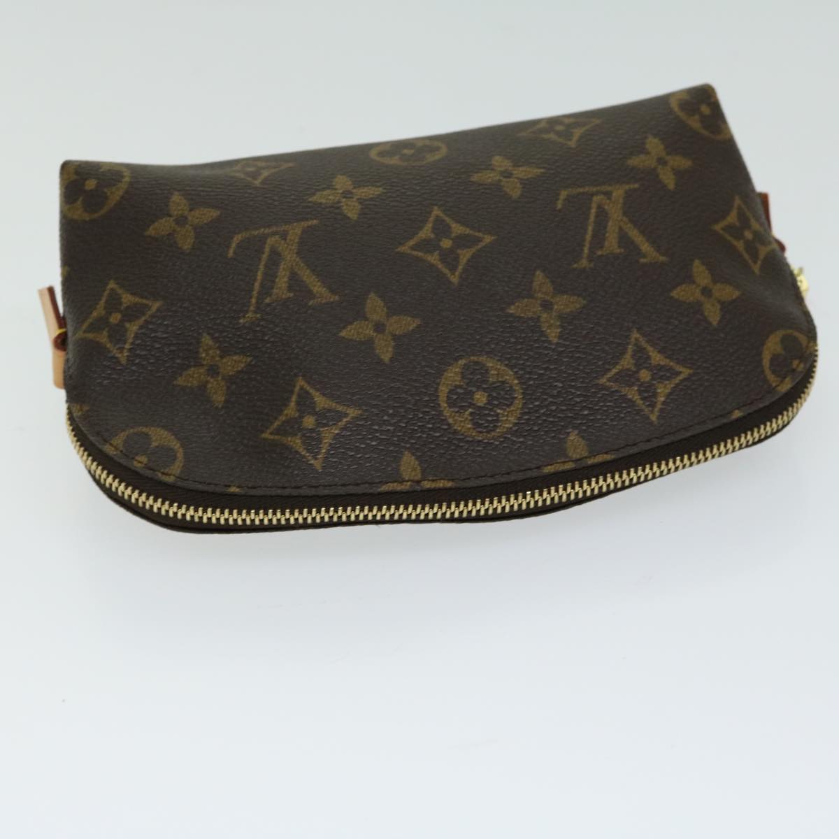 LOUIS VUITTON Monogram Pochette Cosmetic PM Cosmetic Pouch M47515 am5831A