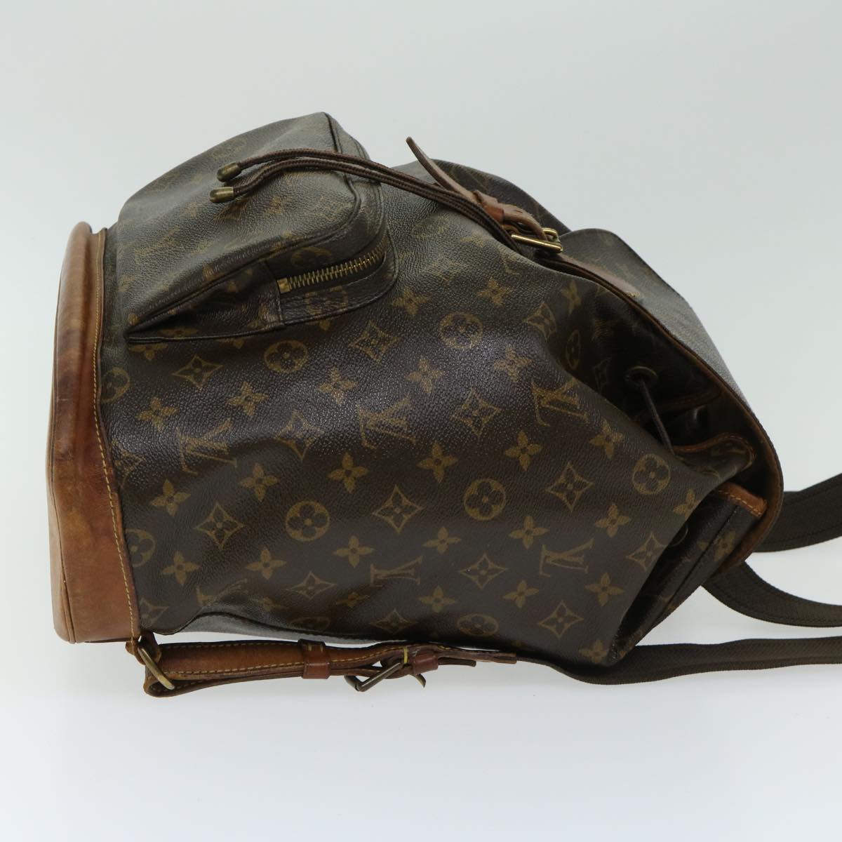 LOUIS VUITTON Monogram Montsouris GM Backpack M51135 LV am5839