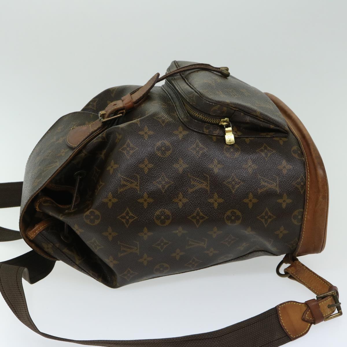 LOUIS VUITTON Monogram Montsouris GM Backpack M51135 LV am5839